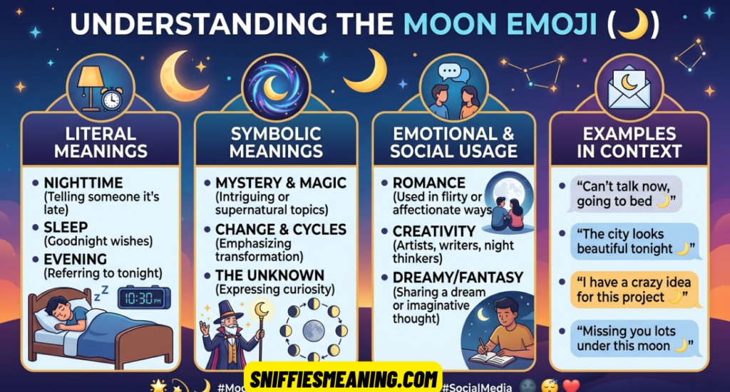 Moon Emoji Meaning: What the Moon Emoji Really Means in Texts and Social Media