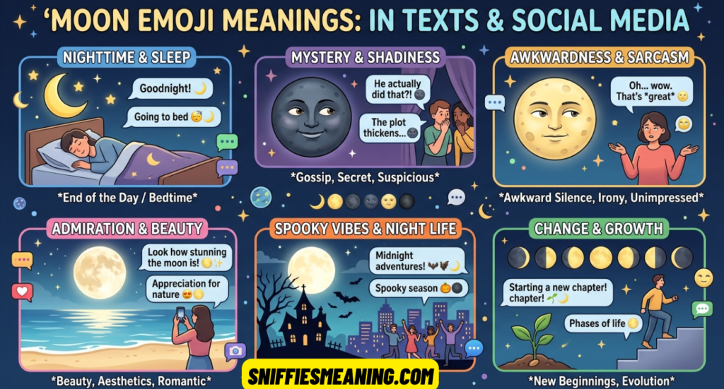 Moon Emoji Meaning: What the Moon Emoji Really Means in Texts and Social Media