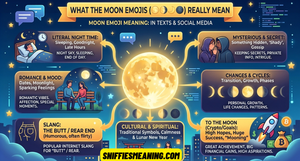 Moon Emoji Meaning: What the Moon Emoji Really Means in Texts and Social Media