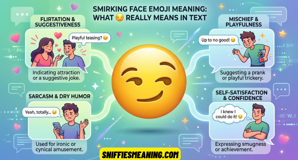 Smirking Face Emoji Meaning: What 😏 Really Means in Text