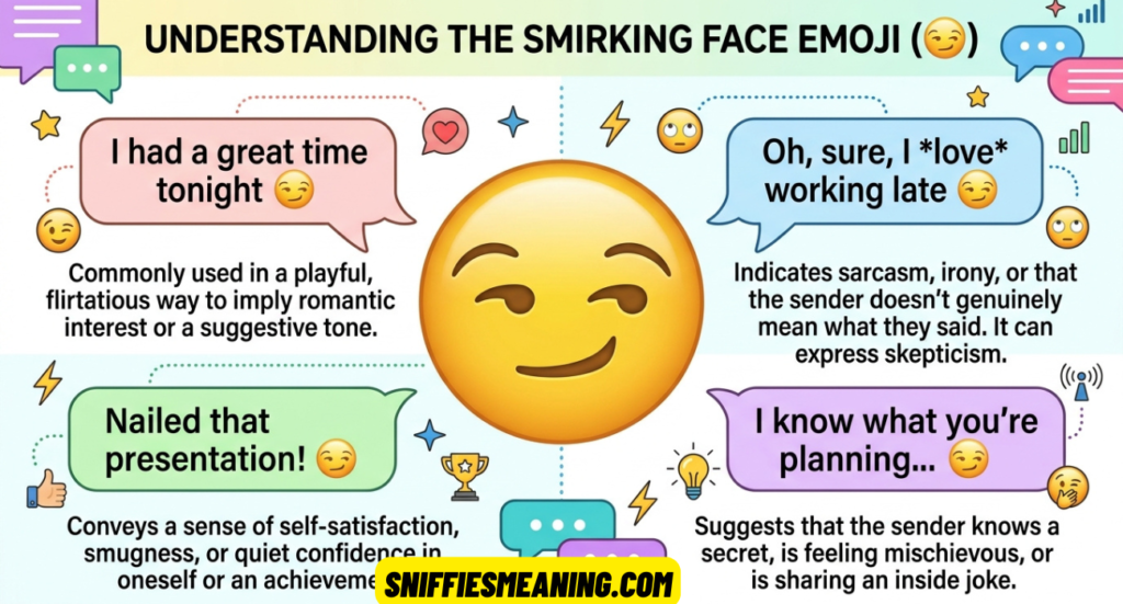 Smirking Face Emoji Meaning: What 😏 Really Means in Text