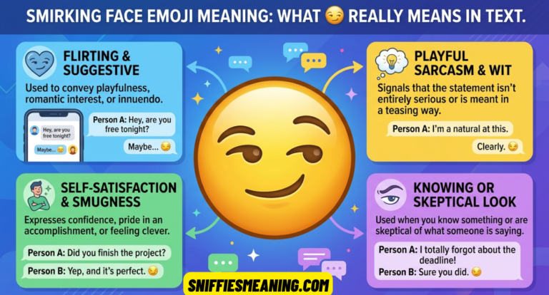 Smirking Face Emoji Meaning: What 😏 Really Means in Text