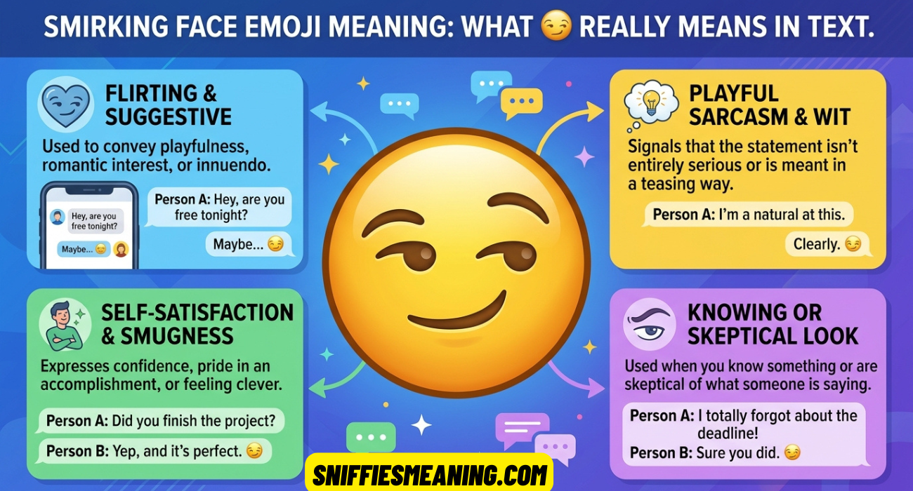 Smirking Face Emoji Meaning: What 😏 Really Means in Text