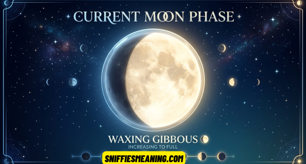 What Is the Current Phase of the Moon as an Emoji?