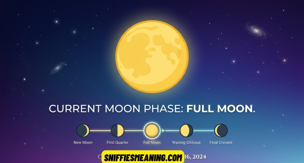 What Is the Current Phase of the Moon as an Emoji?