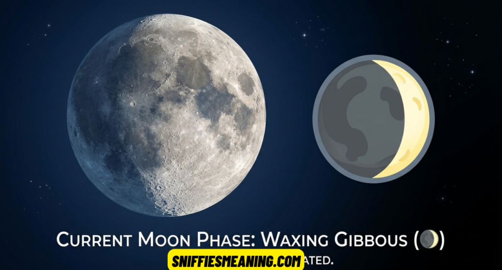 What Is the Current Phase of the Moon as an Emoji?