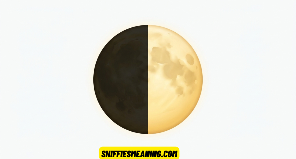 What Is the Current Phase of the Moon as an Emoji?