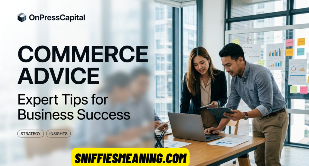 Commerce Advice OnPressCapital – Expert Tips for Business Success
