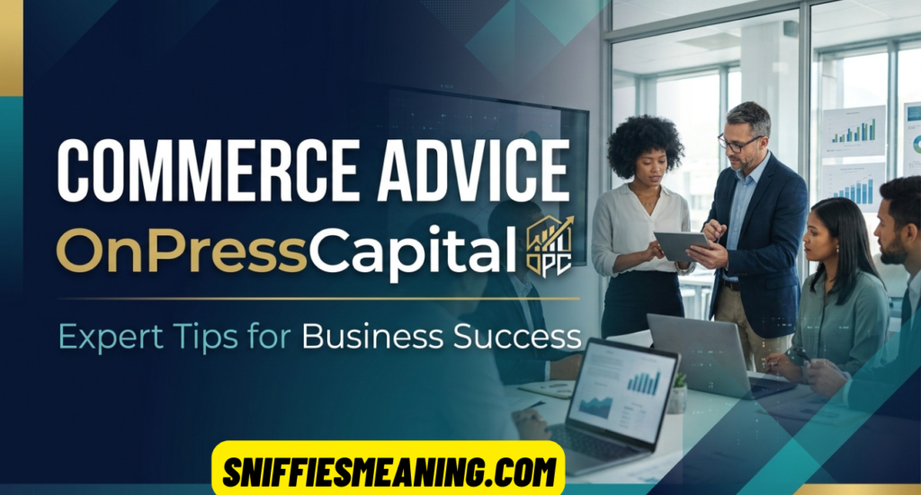 Commerce Advice OnPressCapital – Expert Tips for Business Success