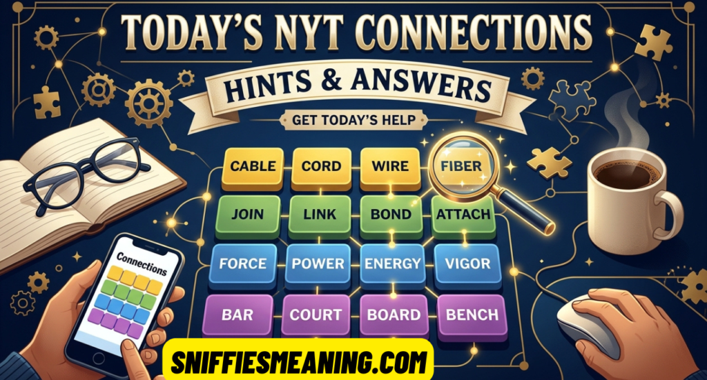 Connections Hint Forbes: Get Today’s NYT Connections Help