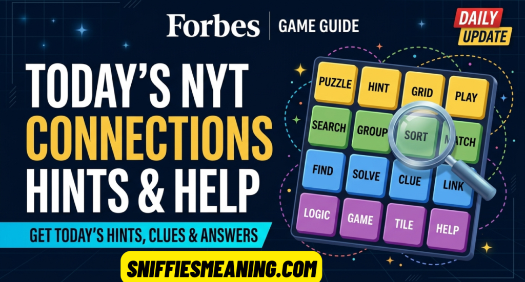 Connections Hint Forbes: Get Today’s NYT Connections Help