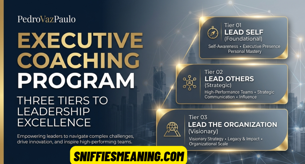Executive Coaching Program: Three Tiers to Leadership Excellence by PedroVazPaulo