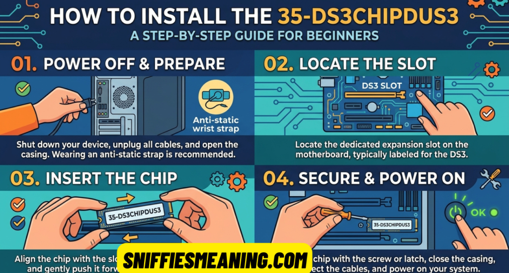 How to Install 35-ds3chipdus3: Step-by-Step Installation Guide for Beginners