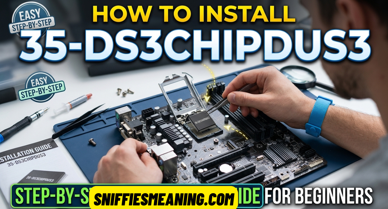 How to Install 35-ds3chipdus3: Step-by-Step Installation Guide for Beginners