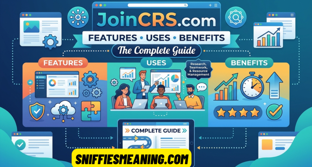 JoinCRS.com: Features, Uses, Benefits & Complete Guide