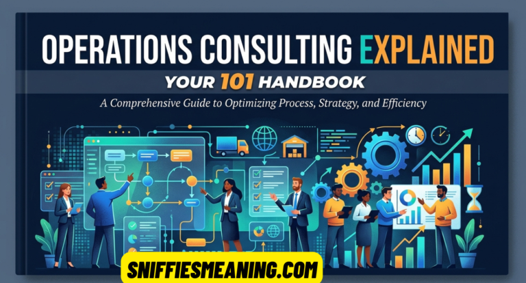 Operations Consulting Explained: Your 101 Handbook