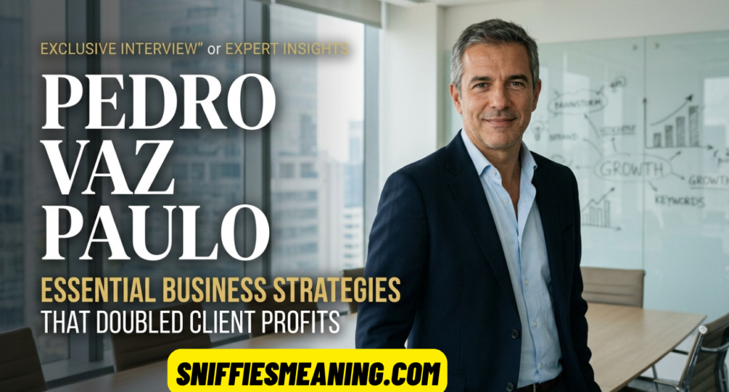 Pedro Vaz Paulo: Essential Business Strategies That Doubled Client Profits