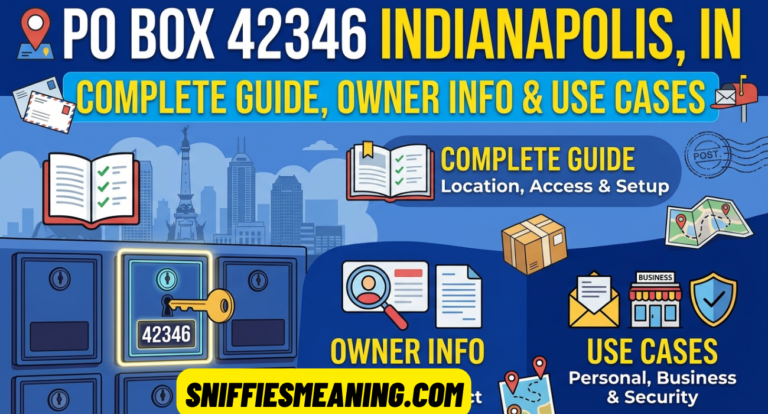 PO Box 42346 Indianapolis IN – Complete Guide, Owner Info & Use Cases