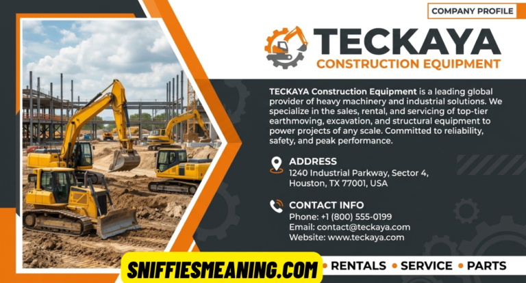 Teckaya Construction Equipment Address, Contact Info & Company Profile