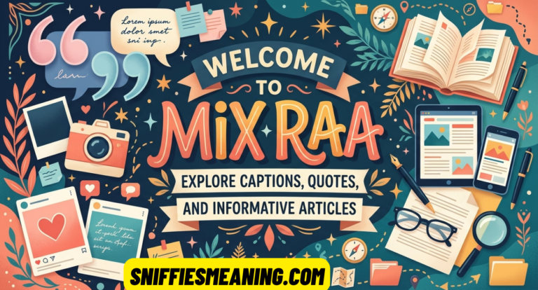 Welcome to Mix Raa: Explore Captions, Quotes, and Informative Articles